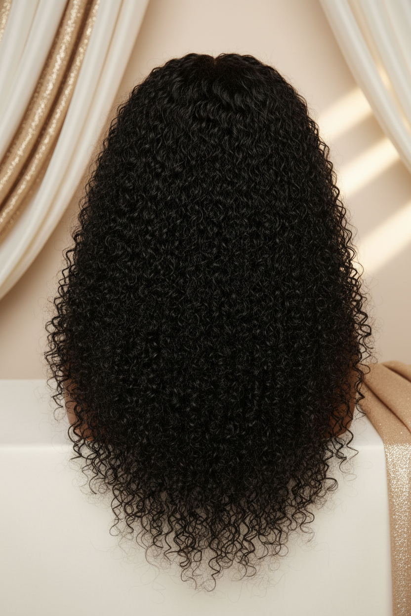 The Empress Curl - Long Full Volume Back View