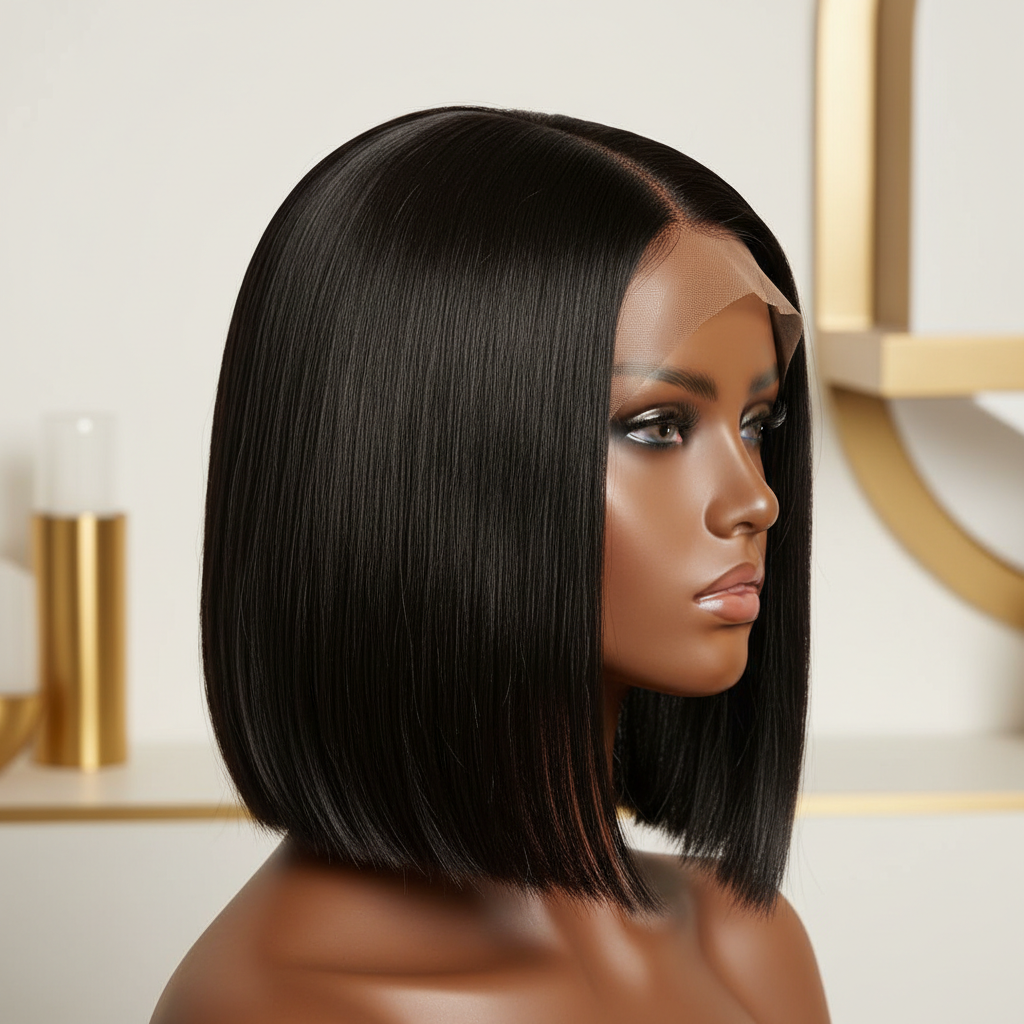 The Noir Glide Bob - Side View